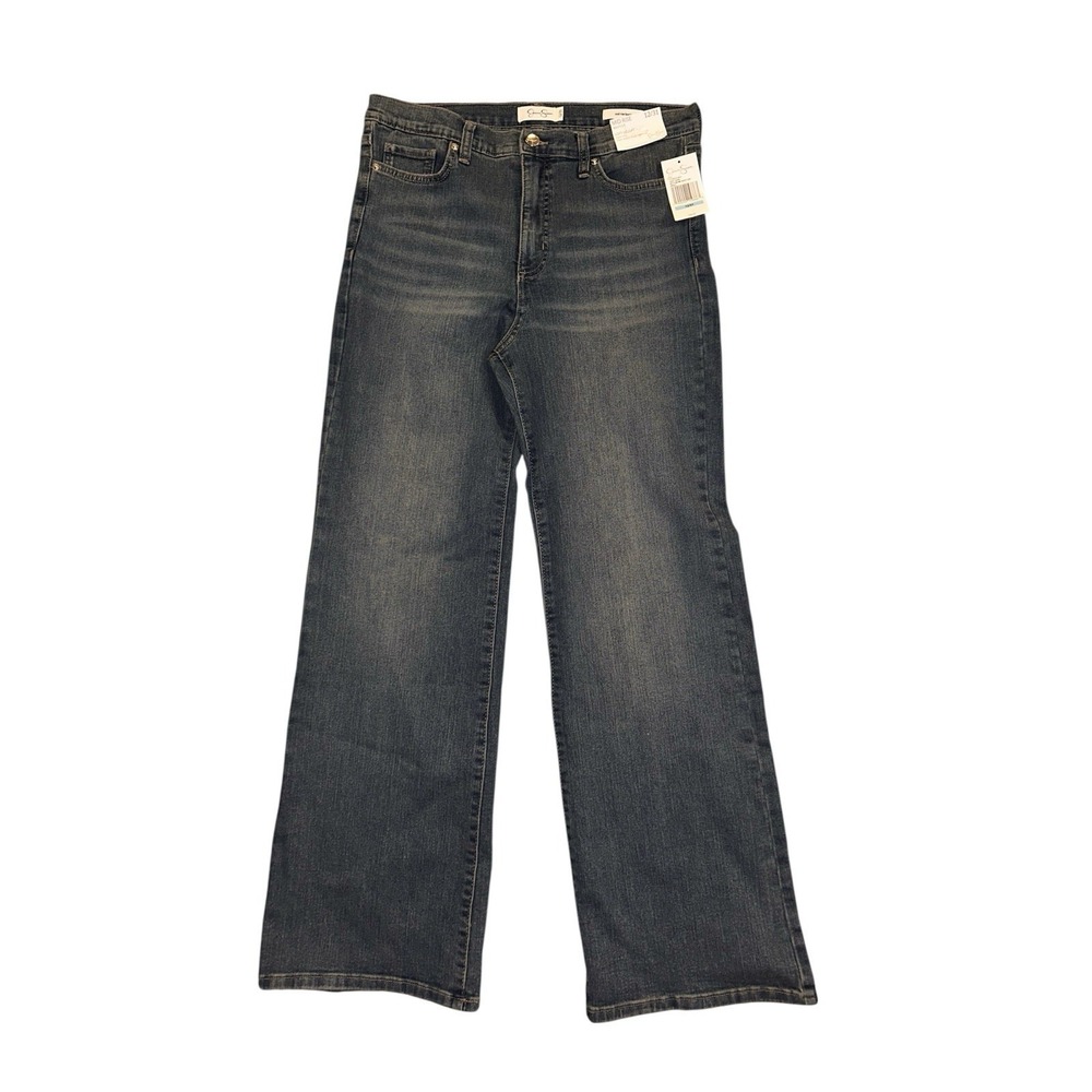 Jessica Simpson Womens Midrise Bootcut Jeans Medium Wash 12/31 Denim Casual